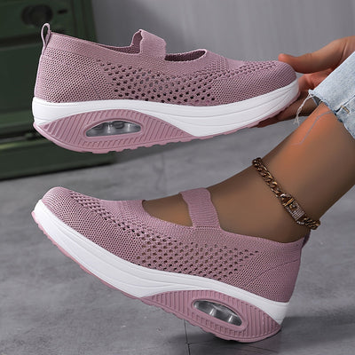 Lotte | Breathable knitted women's sneakers