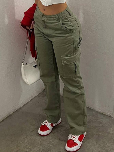 Fenna | High-waisted cargo pants