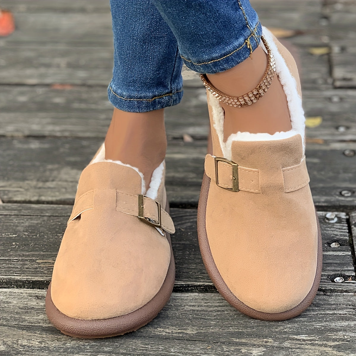 Lena | Flat loafers with plush lining