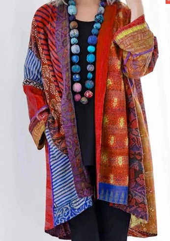 Ofelia - Bohemian Langwerpige Cardigan voor Vrouwen
