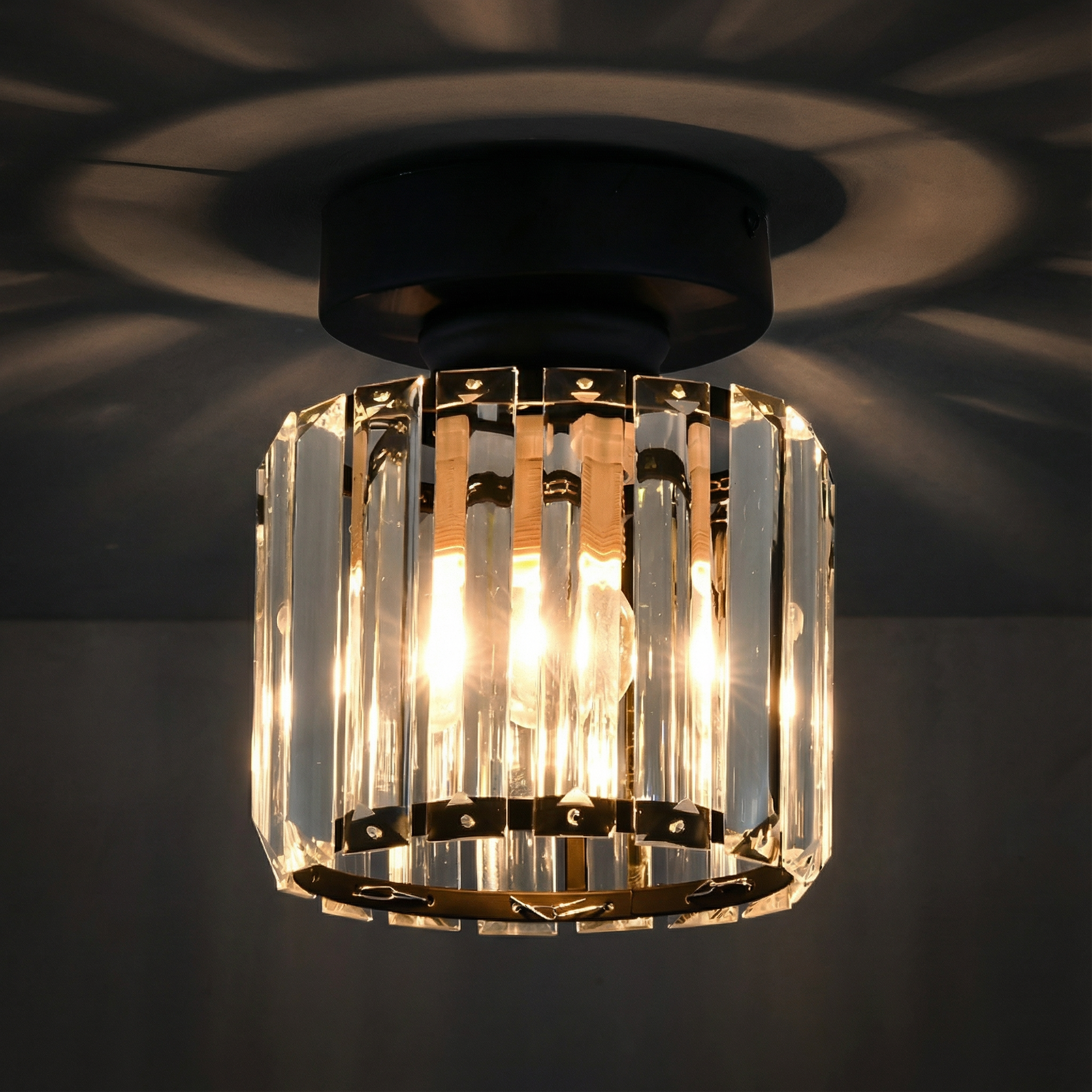 Aluna – Modern 1-Light Surface-Mounted Ceiling Light