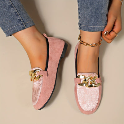 Mocassins voor dames | Grote maat platte schoenen met zachte zool