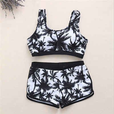 Coconut palm sports bikini 