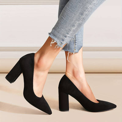 Dames pumps – Klassieke hak met spitse neus