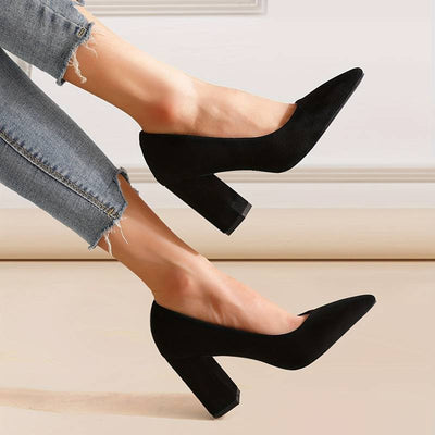 Dames pumps – Klassieke hak met spitse neus