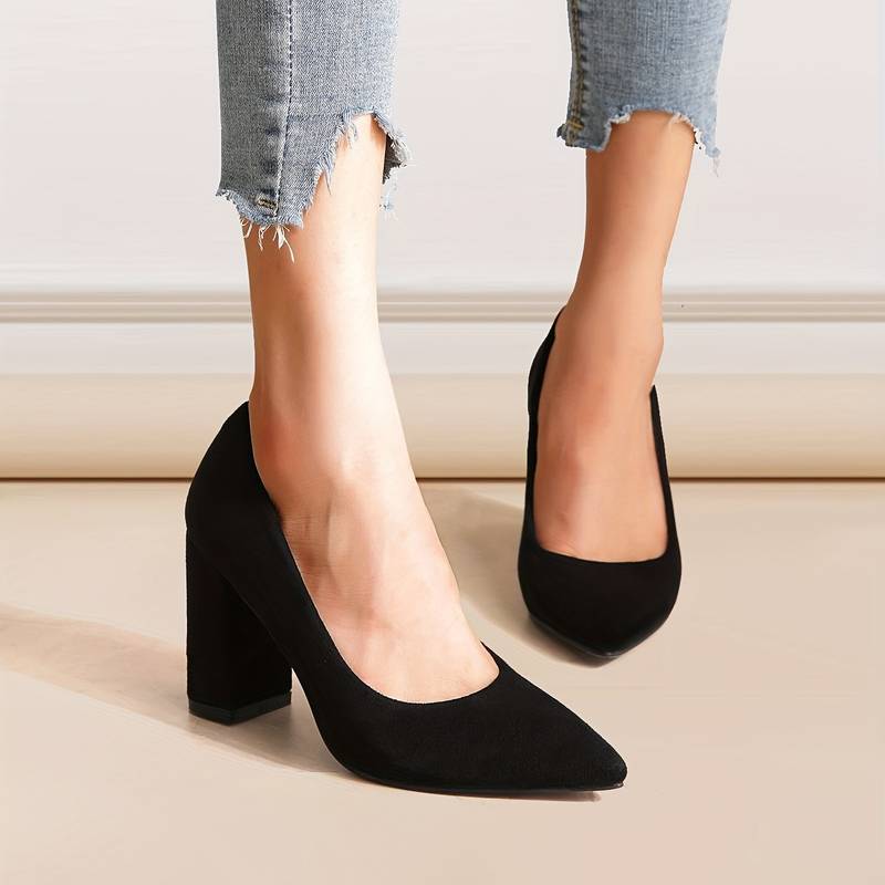 Dames pumps – Klassieke hak met spitse neus