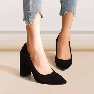 Dames pumps – Klassieke hak met spitse neus