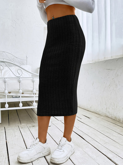Noa | Stevige bodycon-rok met hoge taille