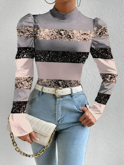 Charelle - Elegante Blouse met Bloemenprint