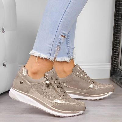 Eliana | Zippered sneakers 