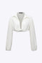 Sidonie - Stijlvolle Twist Blend Dames V-hals Shirt
