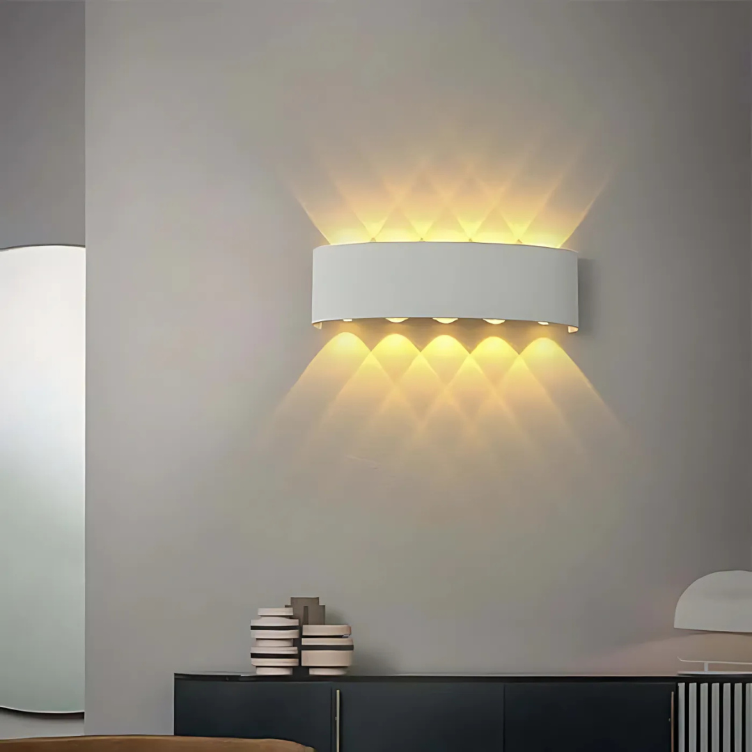 Rivik - Indoor Outdoor LED Wall Light IP54 Warm White