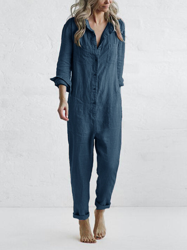 Long sleeve jumpsuit