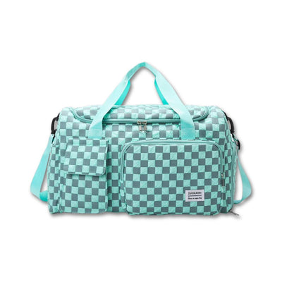 TrailBoard - Grote Duffelbag met Ruitpatroon voor Weekenders