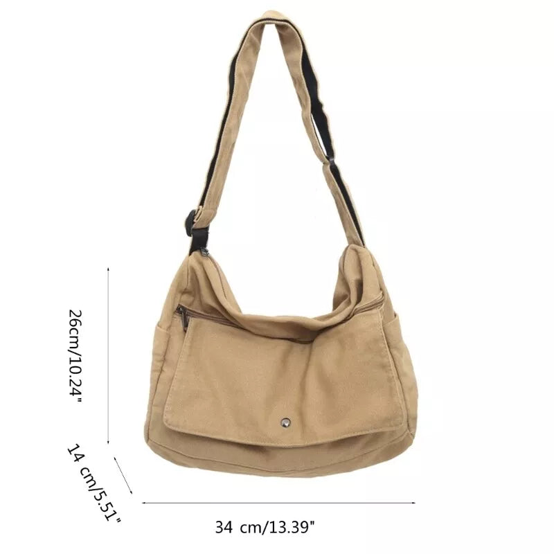 CrossStream - Trendy Schouder Messenger Slingtas