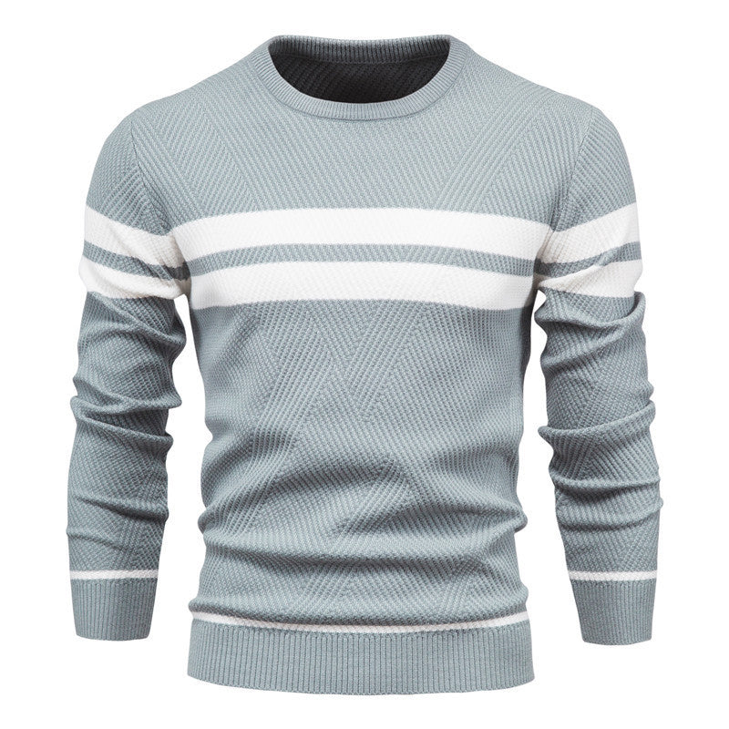 Elias - Casual striped sweater 