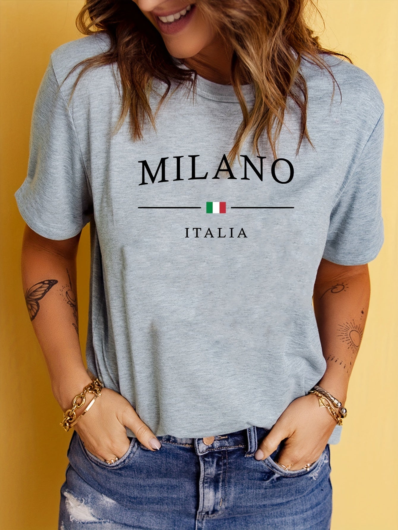 Esmée | Italiaans geïnspireerd print T-shirt