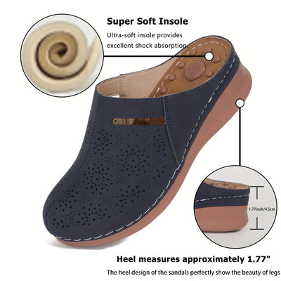 Jasmine | Women's slip-on sandals with massage insoles