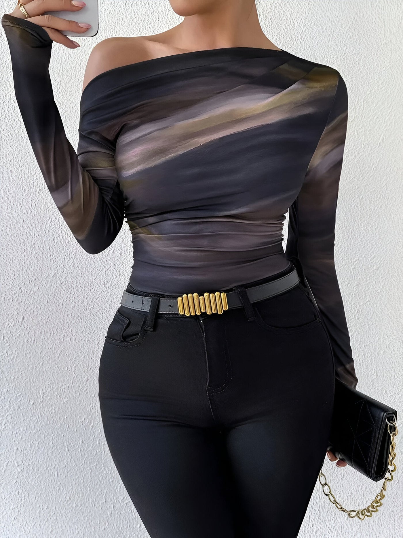 Billie - Stijlvol T-shirt met Lange Mouwen