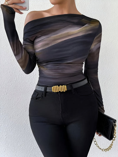 Billie - Stijlvol T-shirt met Lange Mouwen