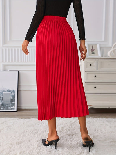 Elise | High-waisted skirt with a chain detail