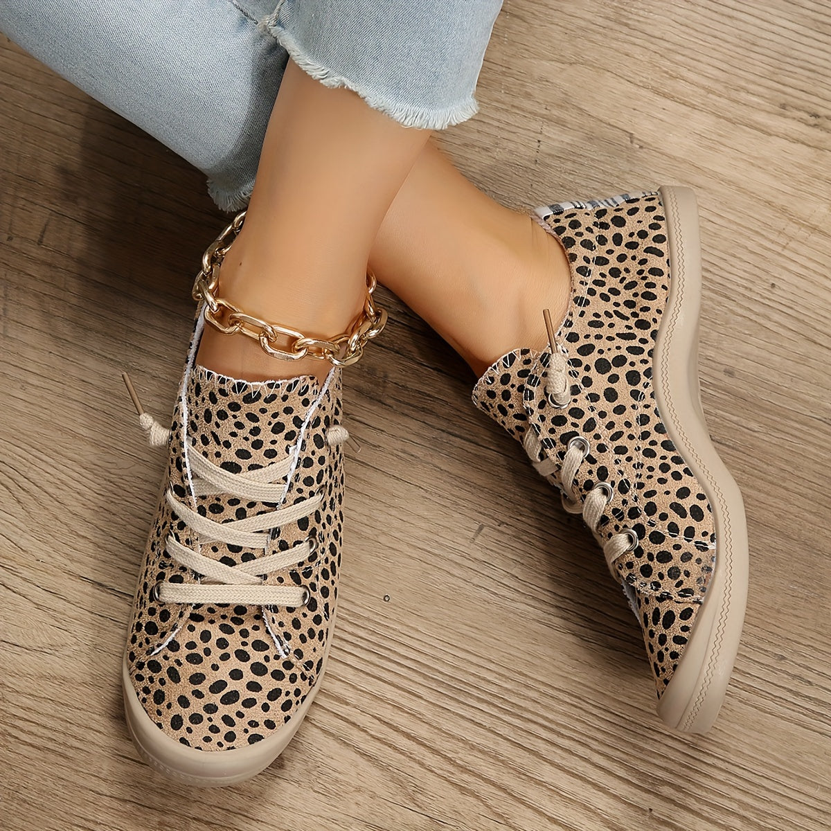 Lotte | Leopard print women's sneakers