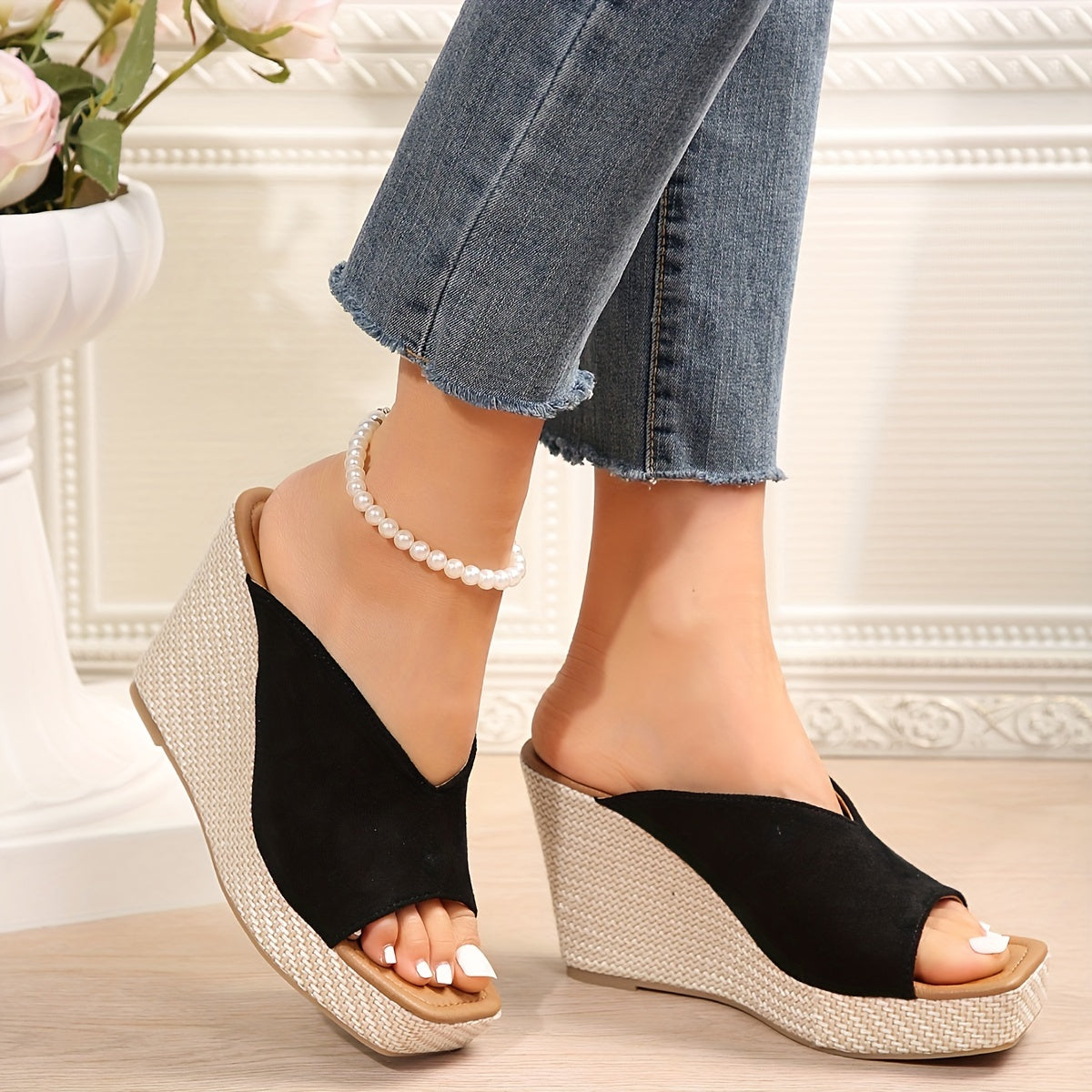 Luna | Comfortable women's wedge sandals
