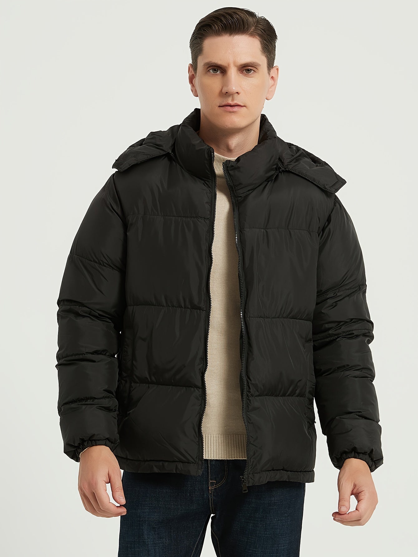 | Jurre | Zwarte klassieke puffer parka