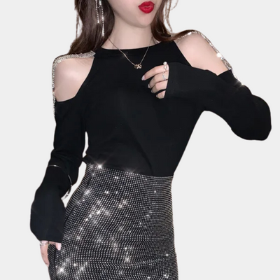 CELINA - Luxe Schouderoverhemd voor Dames