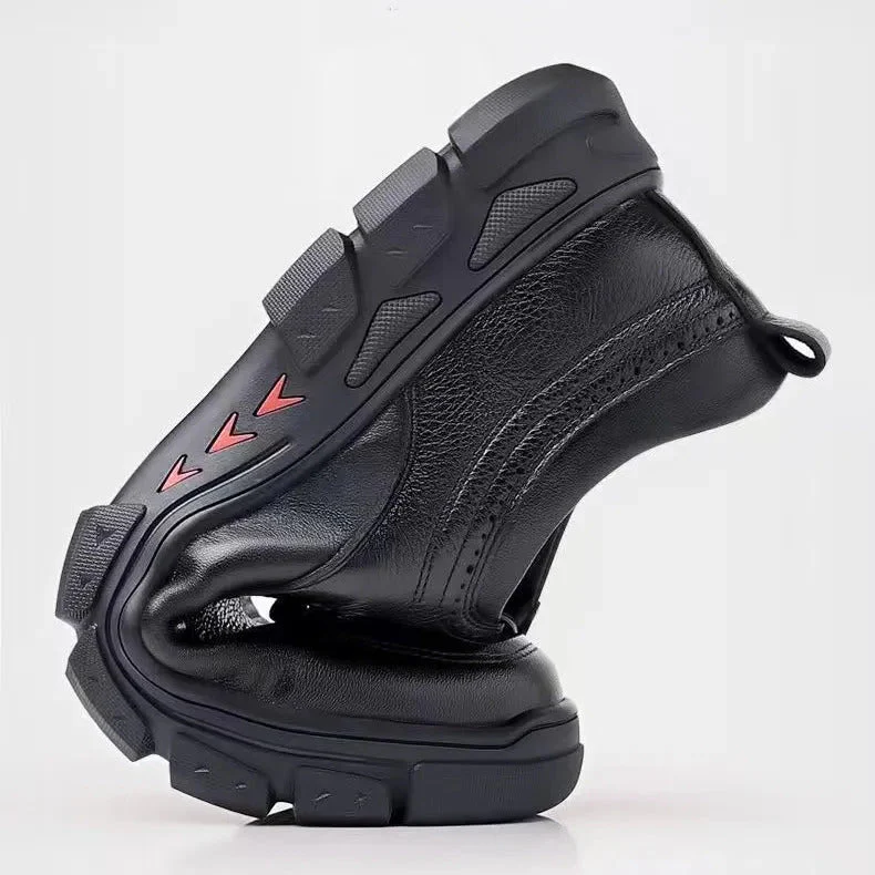 Men's Slip-On - Comfortable Slip-On Shoe with Rubber Sole 