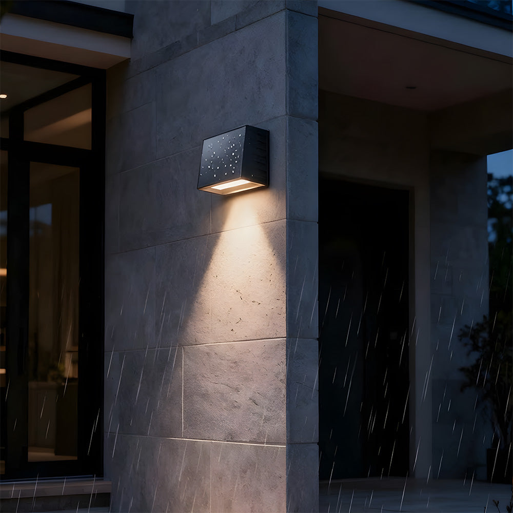 Nireon - Bright Solar LED Outdoor Wall Lights IP65 Waterproof