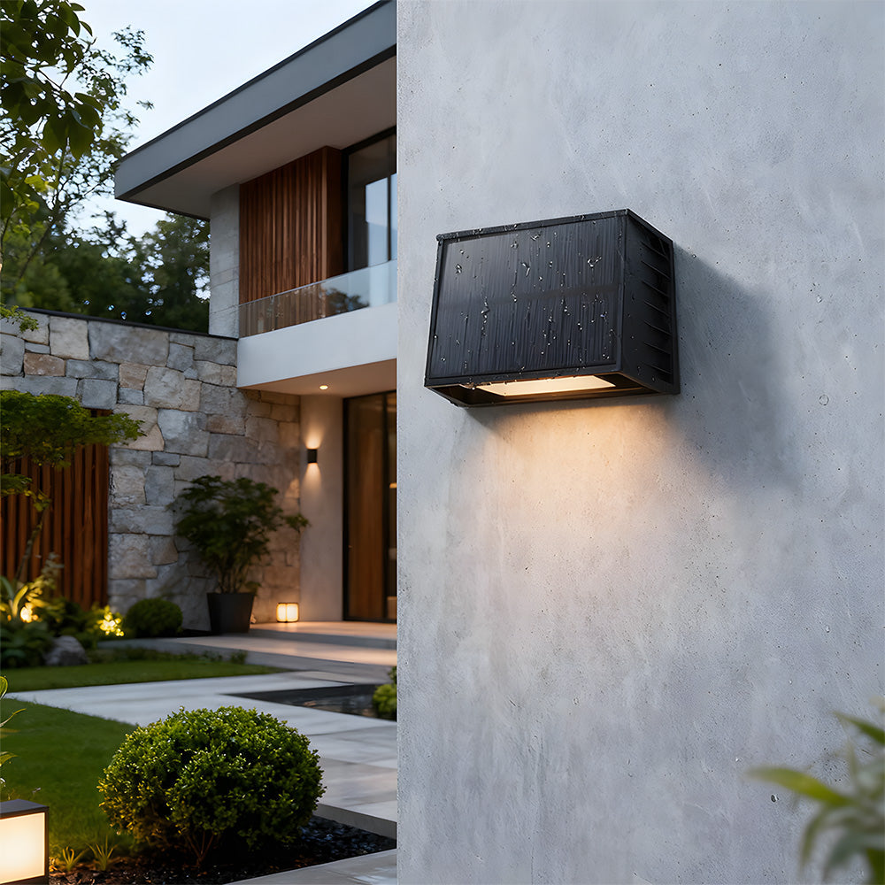 Nireon - Bright Solar LED Outdoor Wall Lights IP65 Waterproof