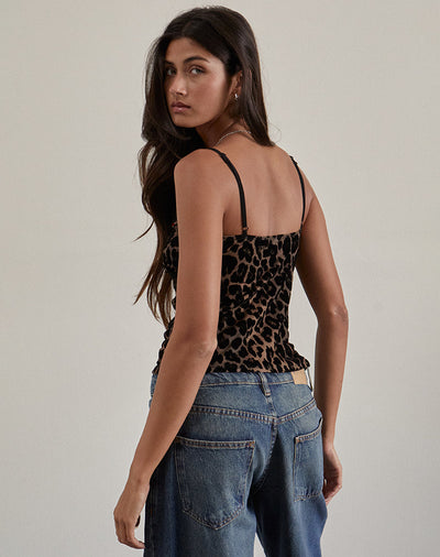 Giorgine - Sensual Leopard Print Camisole