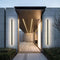 Raylume – Modern Linear Outdoor Wall Light Metal Acrylic