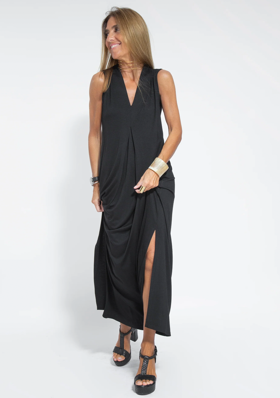 Kate – Lang Jurk & Weste Set