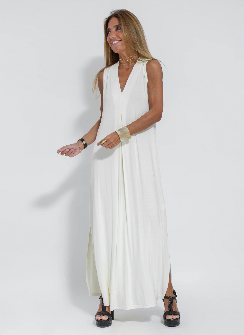 Kate – Lang Jurk & Weste Set