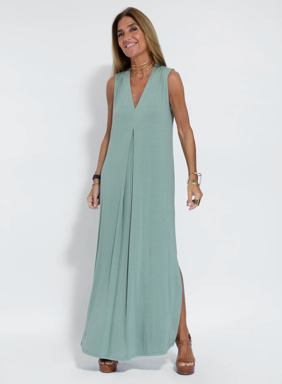 Kate – Lang Jurk & Weste Set