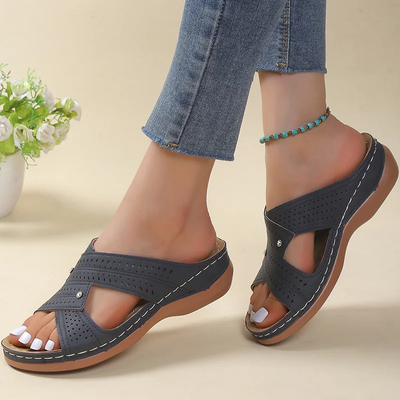 Dames Sandalen - Kruisband Design - Antislip Zool - Luchtig Geperforeerd