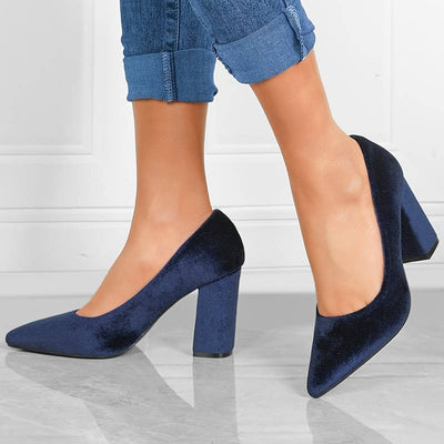 Dames pumps – Klassieke hak met spitse neus