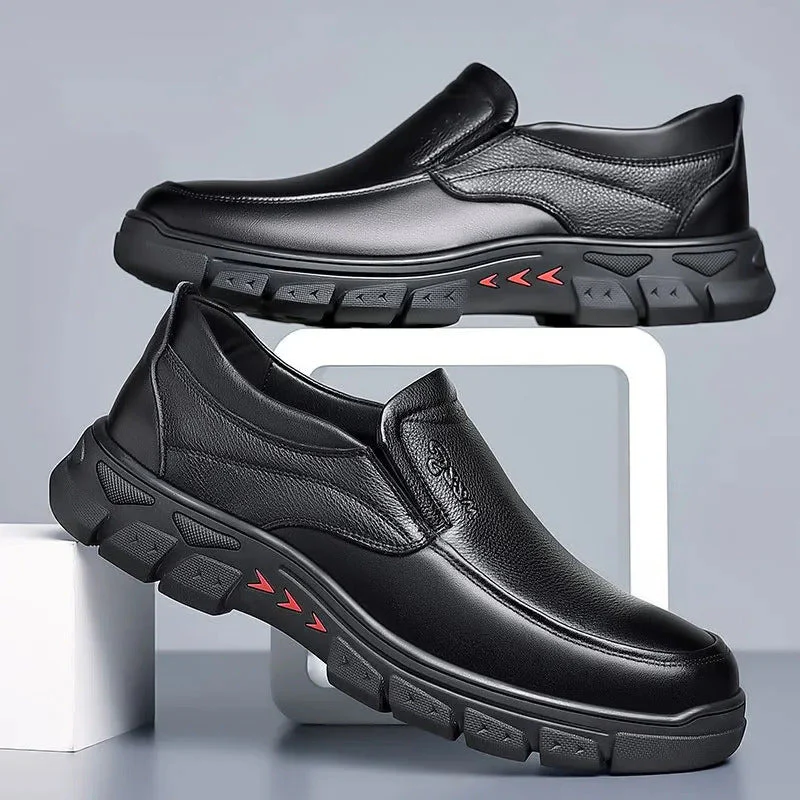 Men's Slip-On - Comfortable Slip-On Shoe with Rubber Sole 