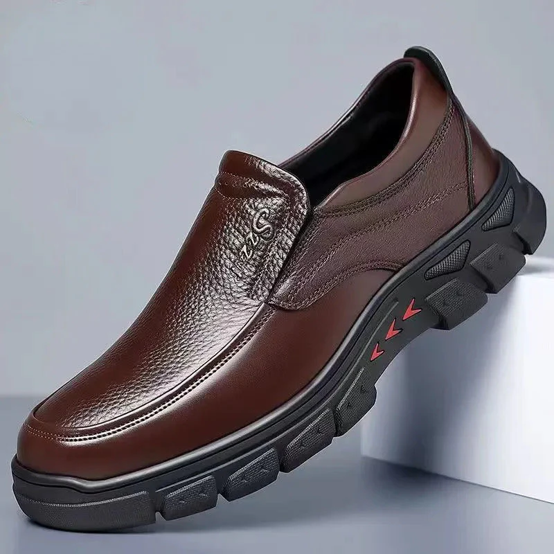 Men's Slip-On - Comfortable Slip-On Shoe with Rubber Sole 