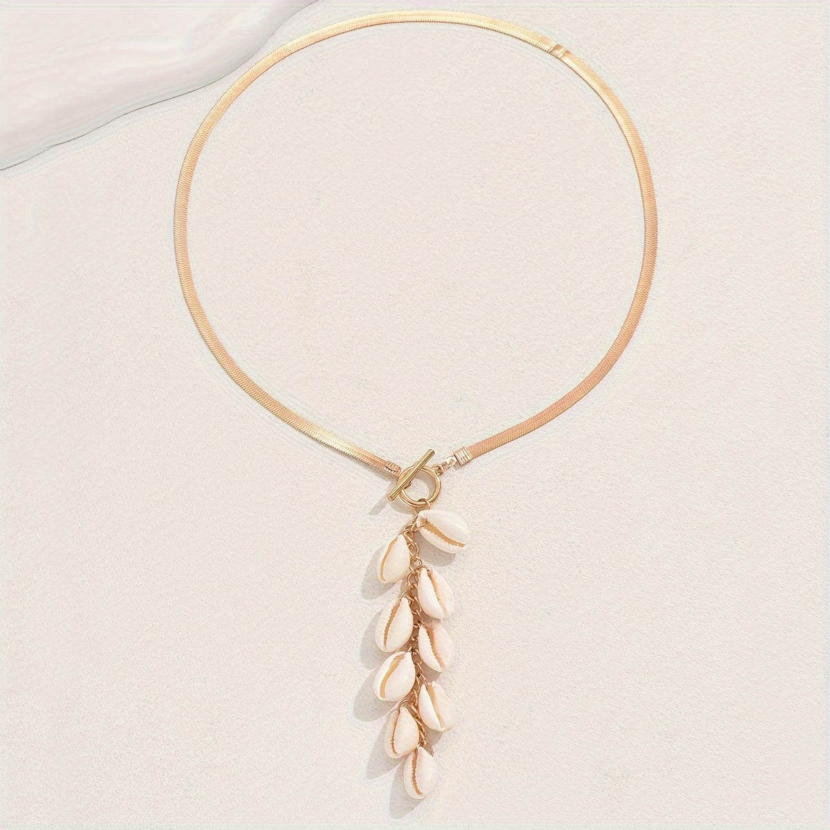Abby | Boho Choker Ketting met Schelpen Hanger – Stijlvolle Zomerse Accessoire