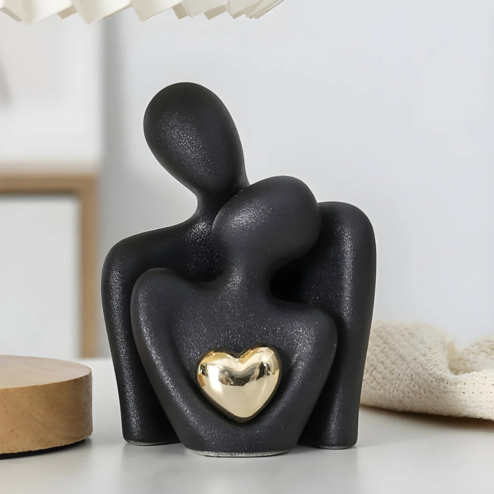 Serenite – Abstract Resin Couple Figurine Sculpture