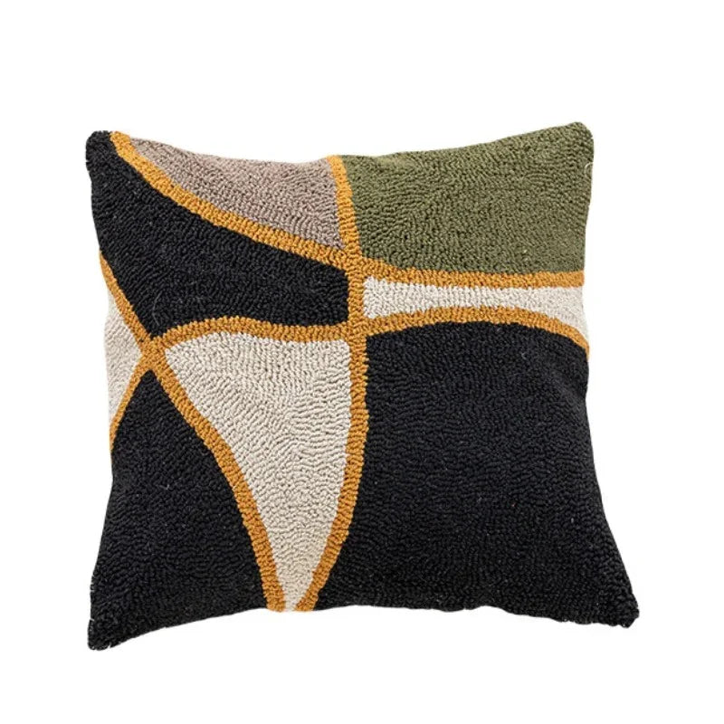Velora – Abstract Velvet Cushion Cover