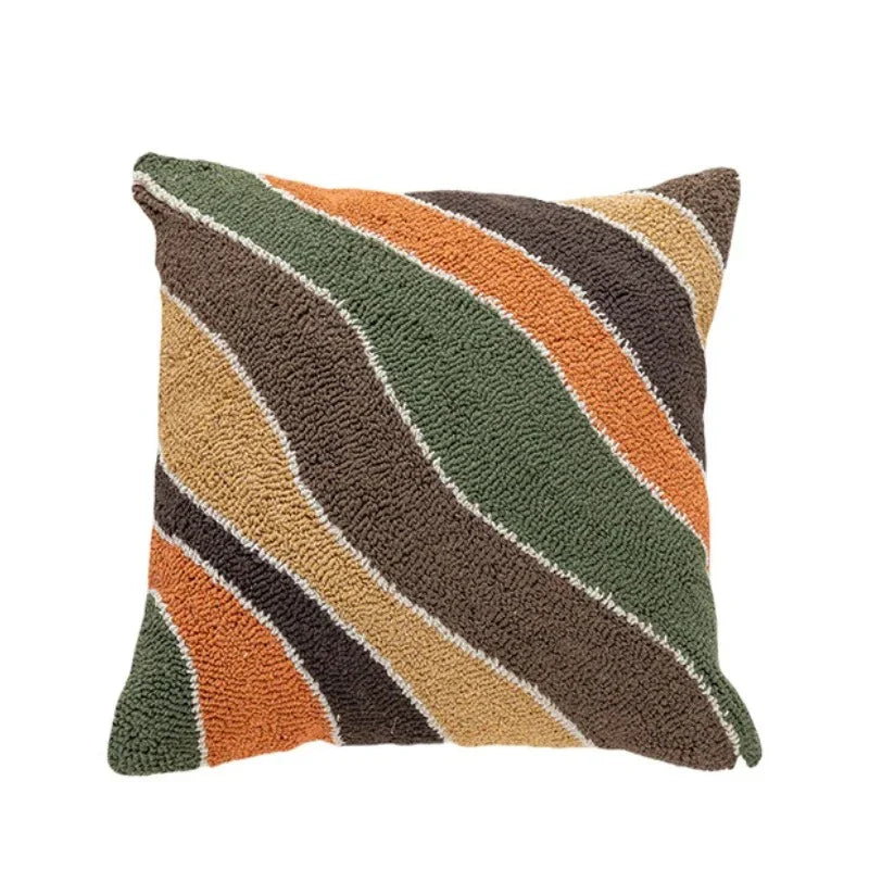 Velora – Abstract Velvet Cushion Cover