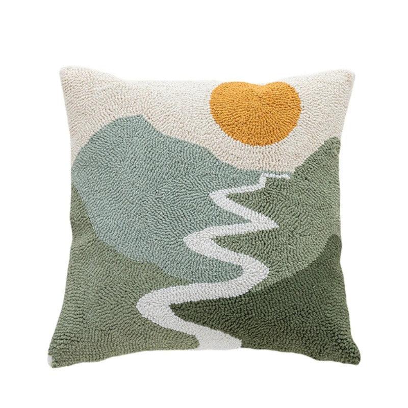 Velora – Abstract Velvet Cushion Cover