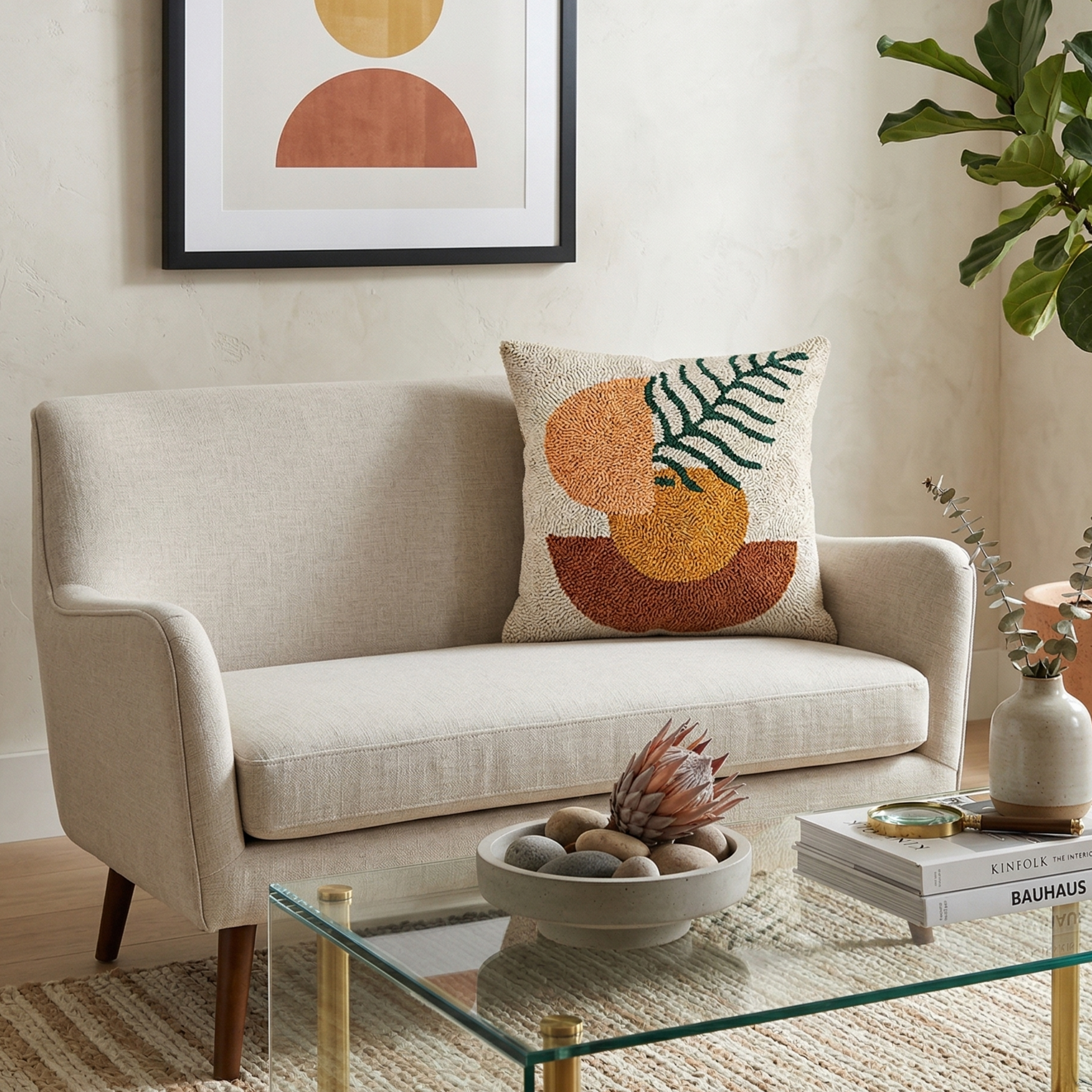 Velora – Abstract Velvet Cushion Cover