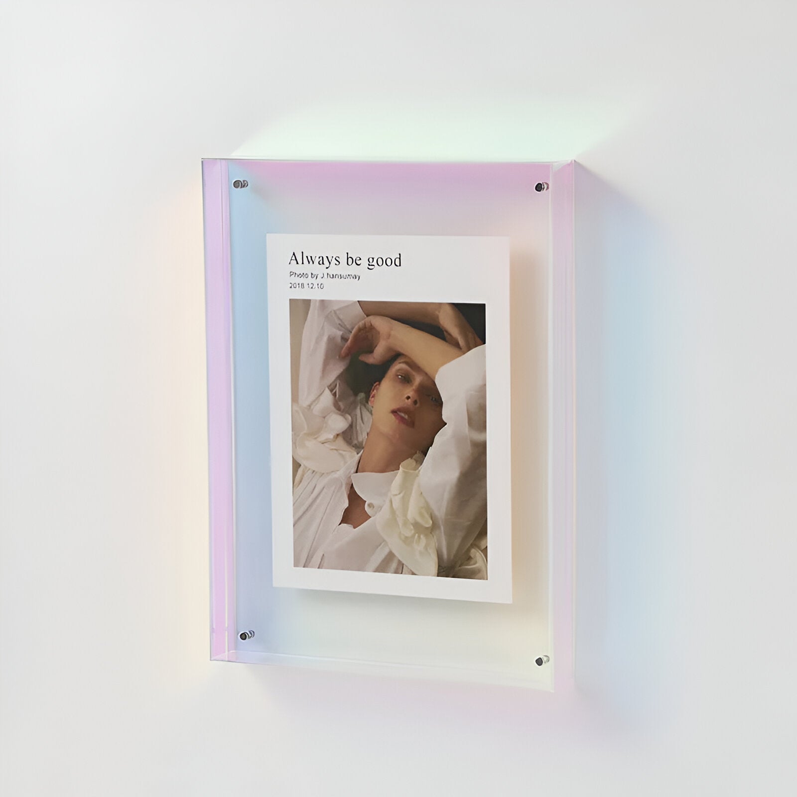 Diano - Transparent Acrylic Photo Frame Modern Minimalist Design