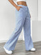 Alice | Gestreepte Wide-Leg Broek met Hoge Taille en Koordsluiting