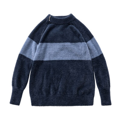 Aliya | Gezellige Geblokte Sweater Voor Koude Dagen